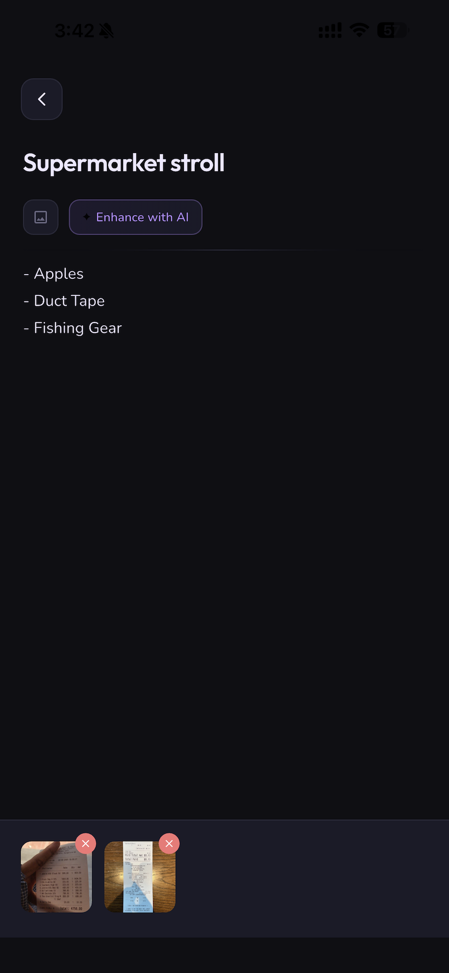 DontKeep — note editor